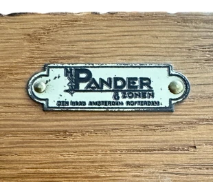 Art Deco Modernist Armoire or Wardrobe by Hendrik Wouda for Pander, 1924